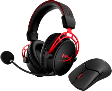 HP headset and mouse